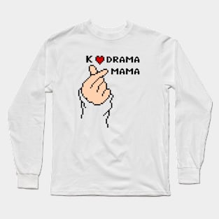 KDrama Mama 8bit Long Sleeve T-Shirt